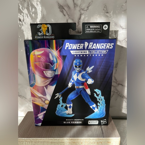 Hasbro | Toys | Power Rangers Lightning Collection Remastered Blue ...